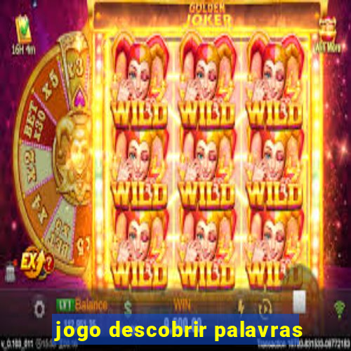 jogo descobrir palavras